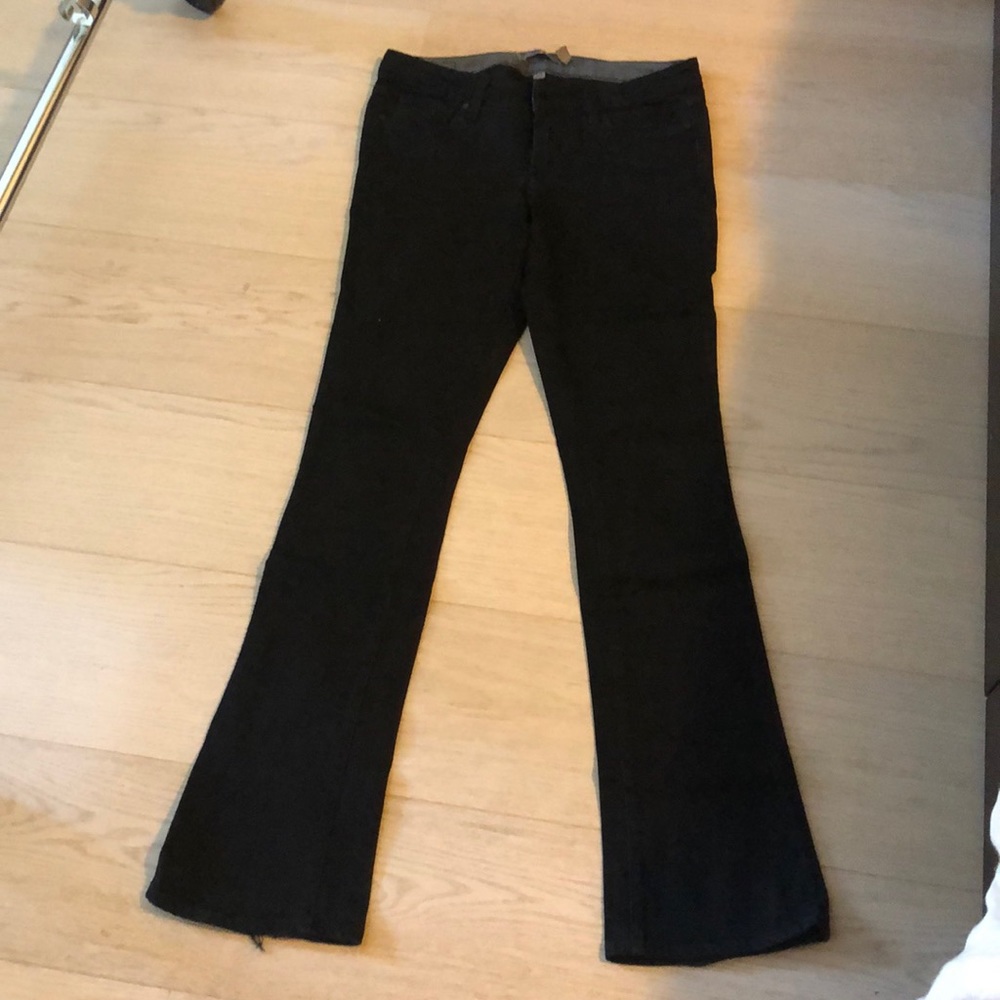 Paige Laguna black boot cut denim - size 27